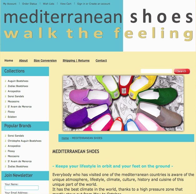 mediterranean shoes